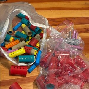 Large bag of rollers- multiple sizes.